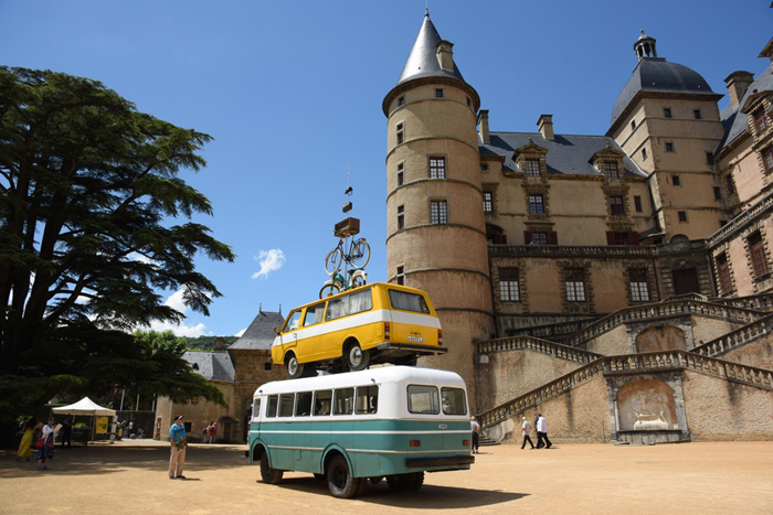 Projet de Maarten Vanden Eynde pour le parvis du château de Vizille